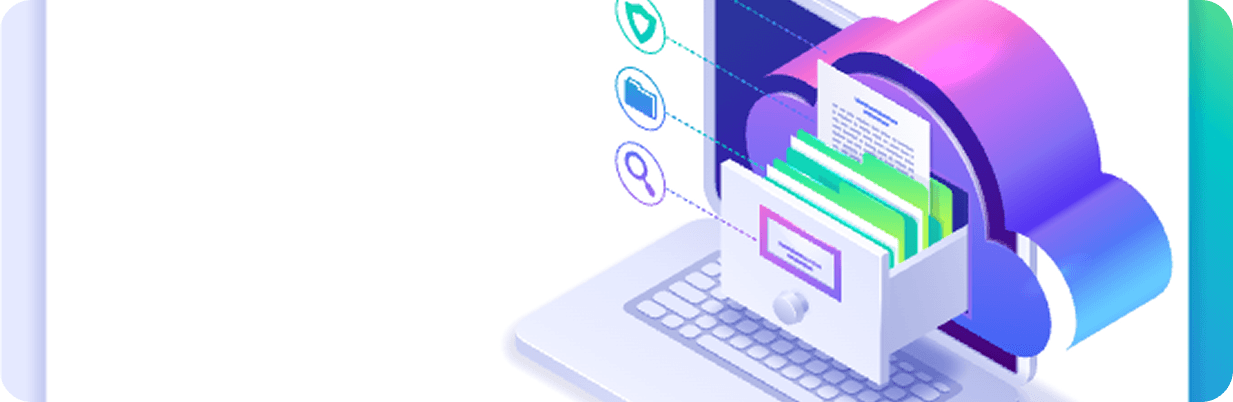 Man using futuristic dashboard