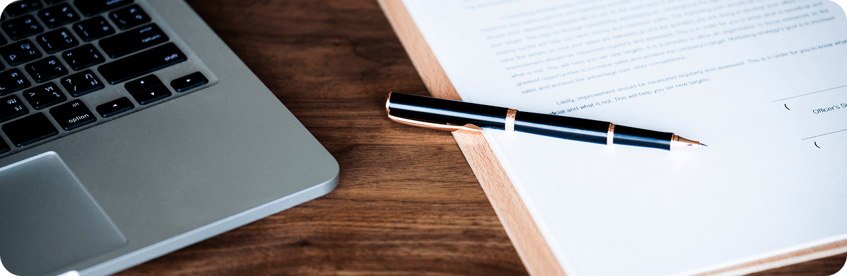 Man using futuristic dashboard