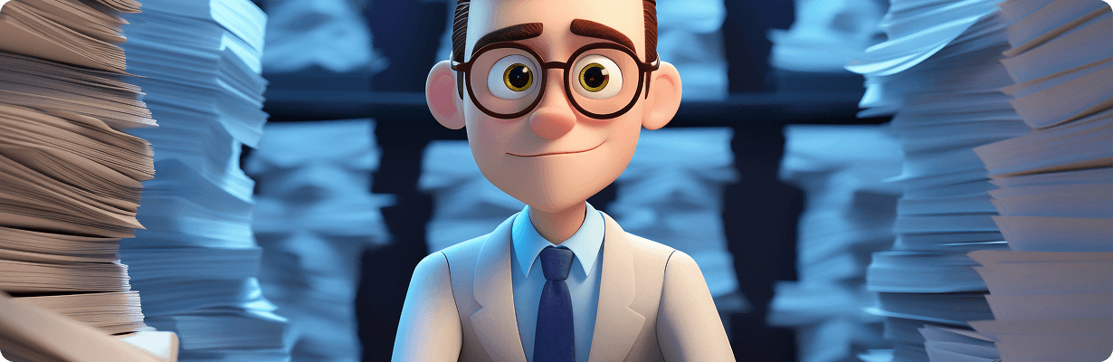 Man using futuristic dashboard